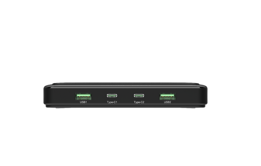 100W Laptop Power Bank, USB-C Portable 20000mAh – Carbon Series