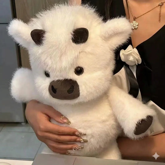 Soft Calf Pig Stuffed Animal Plush Toy Cute Animated Stuffed Animal Pillow Creative Running Pig Plush Toy Gift 17.7inch