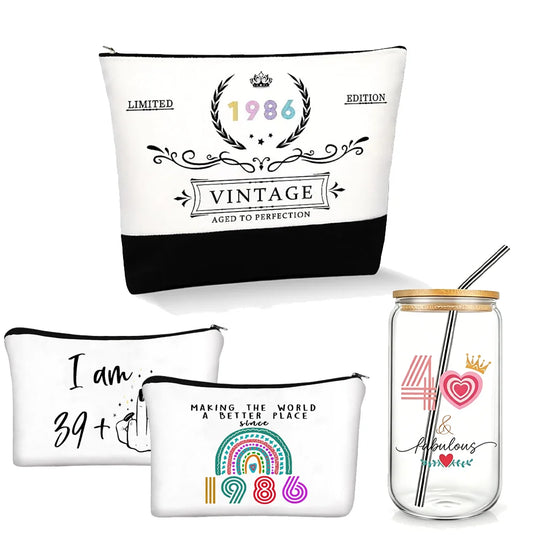 40th Birthday Gifts for Women Best 1986 Anniversary Gift Ideas Funny 40 Year Old Birthday Fabulous Gifts for Her Mom Sister Wife