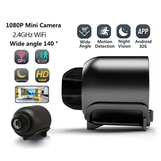 HD 1080P Mini Camera Wireless WiFi Baby Monitor Indoor Safety Security Surveillance Night Vision Camera IP Camera Recorder
