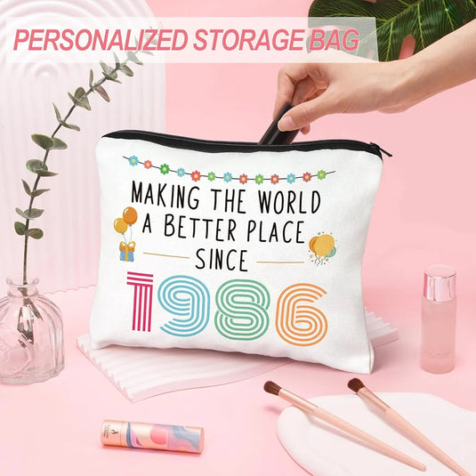 40th Birthday Gifts for Women Best 1986 Anniversary Gift Ideas Funny 40 Year Old Birthday Fabulous Gifts for Her Mom Sister Wife