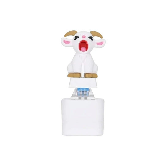 Screaming Goat & Seagull Mine Sound Button Keychain,Light Up Mechanical Switch Fidget Clicker,Noise Maker Novelty Gift for Party