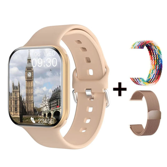 2026 Series 10 Watch 10 GPS Smart Watch Memory Music Video Bluetooth Call Heart Rate Waterproof NFC Smartwatch For Apple Android