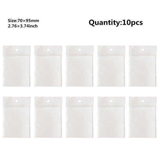 50 Sheets Transparent Sticky Note Pads Waterproof Self-Adhesive Memo Notepad School Office Supplies Stationery
