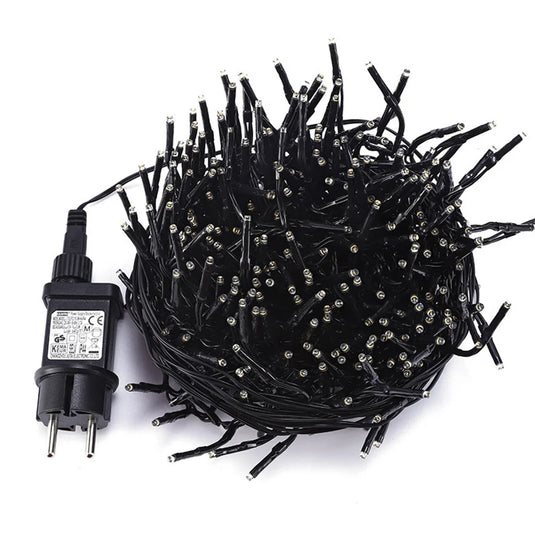 10M/20M/30M Christmas Garland String Lights Outdoor 8 Modes Waterproof Fairy Lights for Garden Party Wedding New Year Decor