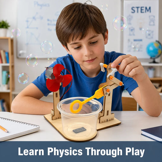 Science Experiment Toy Early Learning Toy Technology Small Production Wooden Toy for Kids Girls Boys Students Teens Age 6+
