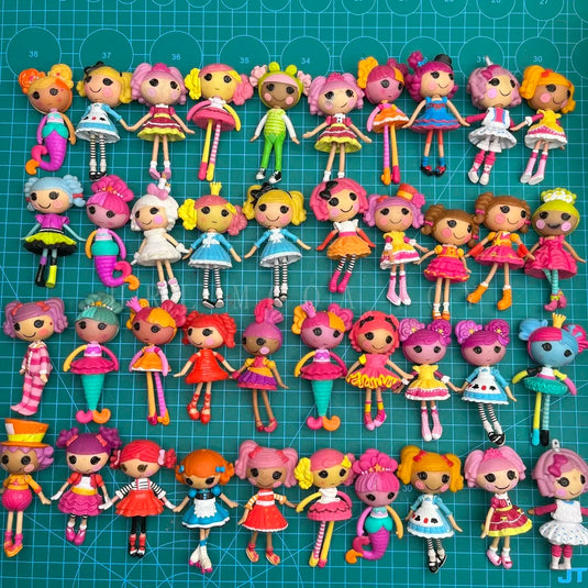 Original 8-10cm Can Choose Lalaloopsy Little Sister and Pet Dolls PVC Holiday Gift Collection Pvc Toys