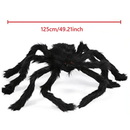 Giant Halloween Spider Decoration – Indoor & Outdoor Yard, Porch & Haunted House Decor