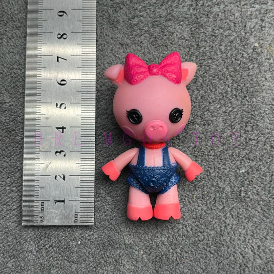 Original 8-10cm Can Choose Lalaloopsy Little Sister and Pet Dolls PVC Holiday Gift Collection Pvc Toys