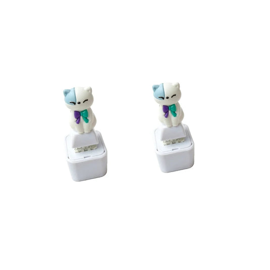 Screaming Goat & Seagull Mine Sound Button Keychain,Light Up Mechanical Switch Fidget Clicker,Noise Maker Novelty Gift for Party
