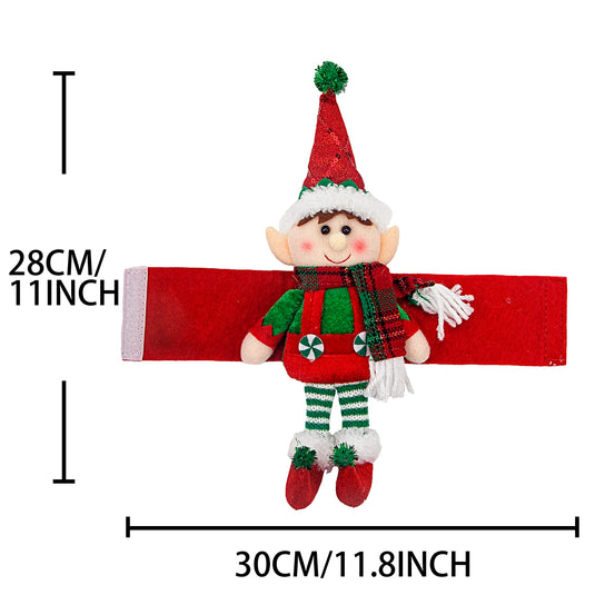 Elf fairy figurine curtain hooks, Christmas decorations, display window ornaments, hotel restaurant supplies, party props