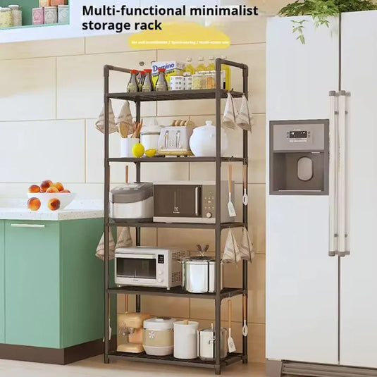 Storage Shelves Rack, 5-Tier Utility Shelving Unit for Kitchen, Pantry, Bathroom, Laundry