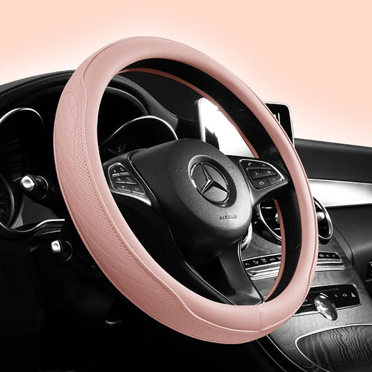 Napa Leather Steering Wheel Cover | 14.5–15 Inch