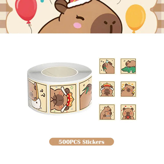 Capybara Decoration Birthday Party Pavors for Girls Capybara Tableware Set Cup Plate Balloons Gift Bags Happy Banner Supplies