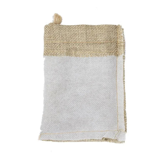 10pcs Natural Burlap Drawstring Bags Gift Packaging Bags Candy Snack Bag for Holiday Wedding Party Birthday Jewelry Pouches