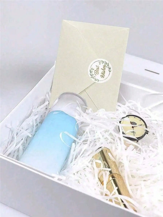 1pc Foldable Magnetic Closure Solid Color Ribbon Gift Box, Wedding Party Gift Box,Suitable For Birthday Holiday Party Christmas