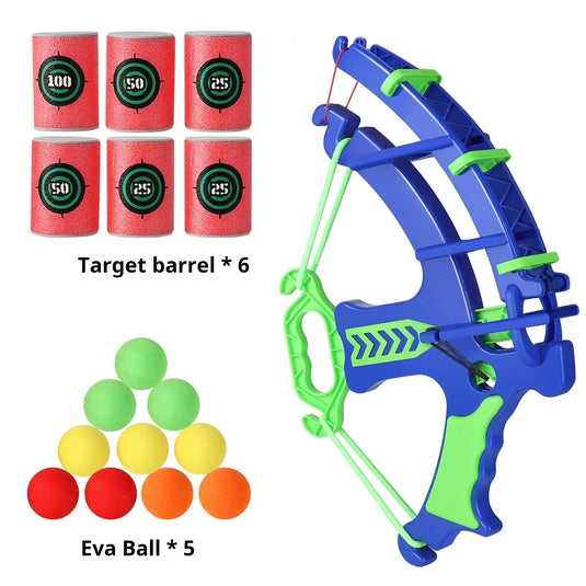 Montessori Throw Sport Slingshot Target Sticky Ball Dartboard Basketball Board Games Educational