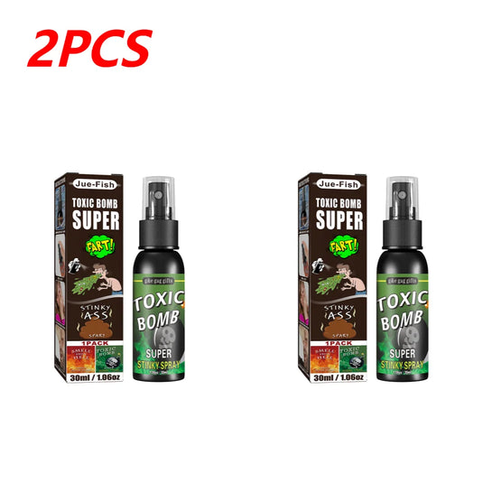 1-3PCS Fart Spray Can Stink Bomb 30ml Fart Gag Spray Prank Joke Novelty Smelly Stinky Sprayer Non-Toxic Halloween Party Supplies