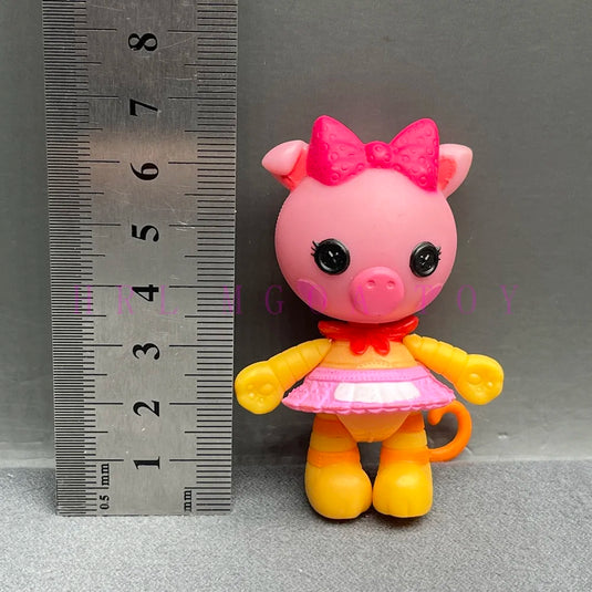 Original 8-10cm Can Choose Lalaloopsy Little Sister and Pet Dolls PVC Holiday Gift Collection Pvc Toys