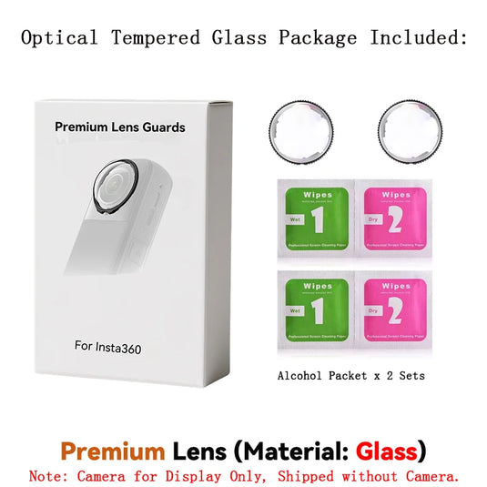 Lens Guard for Insta360 X5 Standard Lens Protector Removable Protective Lens Cover for Insta 360 X5 Action camera Accessories