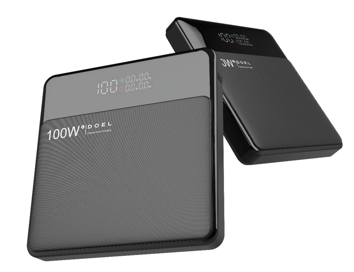 DOEL 100W Laptop Power Bank, USB C Portable 20000mAh - Carbon Series - Best Deal