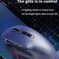 DOEL Ergonomic Gaming Bluetooth 2.4G USB Wireless Multiconnects Mouse with RGB On/Off