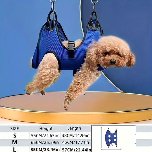 Dog Grooming Hammock for Cats & Dogs – Pet Nail Trimming Restraint Sling