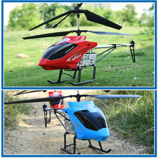 RC Helicopter 3.5CH Remote Control Large Helicopter, 80cm Brushless Aircraft Toy for Kids