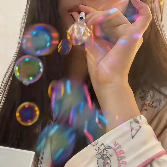 Portable Creative Bubble Blower Toy Novelty Storage Box Design Funny Party Photo Prop Interesting Prank Holiday Gift For Friends Daily Entertainment