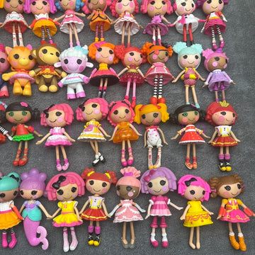 Original 8-10cm Can Choose Lalaloopsy Little Sister and Pet Dolls PVC Holiday Gift Collection Pvc Toys