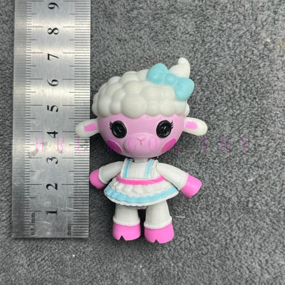 Original 8-10cm Can Choose Lalaloopsy Little Sister and Pet Dolls PVC Holiday Gift Collection Pvc Toys