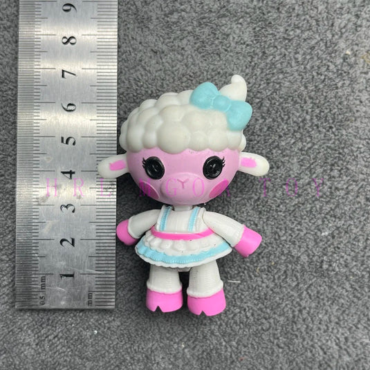 Original 8-10cm Can Choose Lalaloopsy Little Sister and Pet Dolls PVC Holiday Gift Collection Pvc Toys