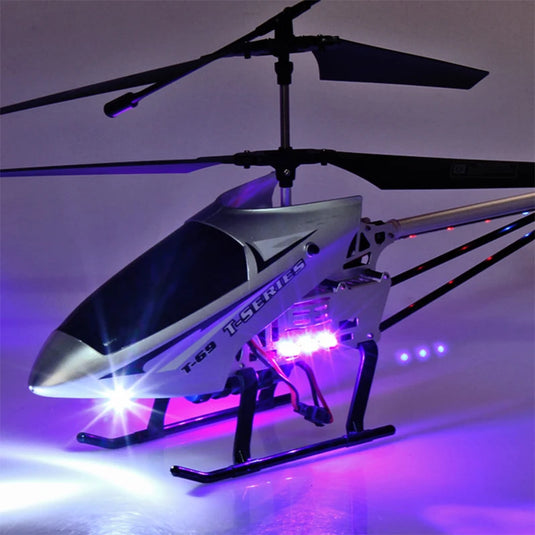 RC Helicopter 3.5CH Remote Control Large Helicopter, 80cm Brushless Aircraft Toy for Kids