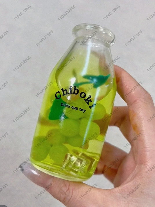Boba Tea Stress Ball Bubble Tea Fidget Toy Water Bottle Squishy ASMR Anti Stress Funny Novelty Toy Toys For Girl antiestrés