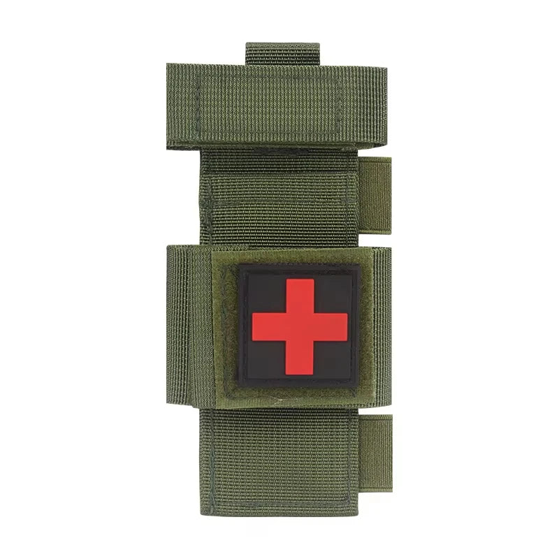 Tactical Tourniquet Set - Rotary Medical Emergency Strap with Tactical Pen & Scissors | Essential for Outdoor Survival, Combat,