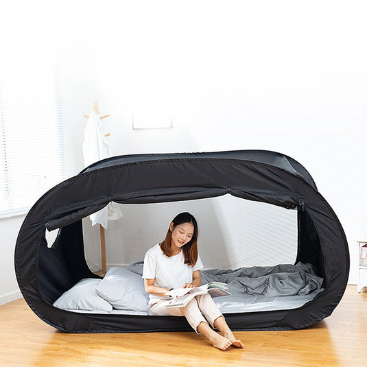 Camping Bed Tent, Outdoor Folding Privacy Bed Tent, Fully Enclosed Pop-Up Sleeping