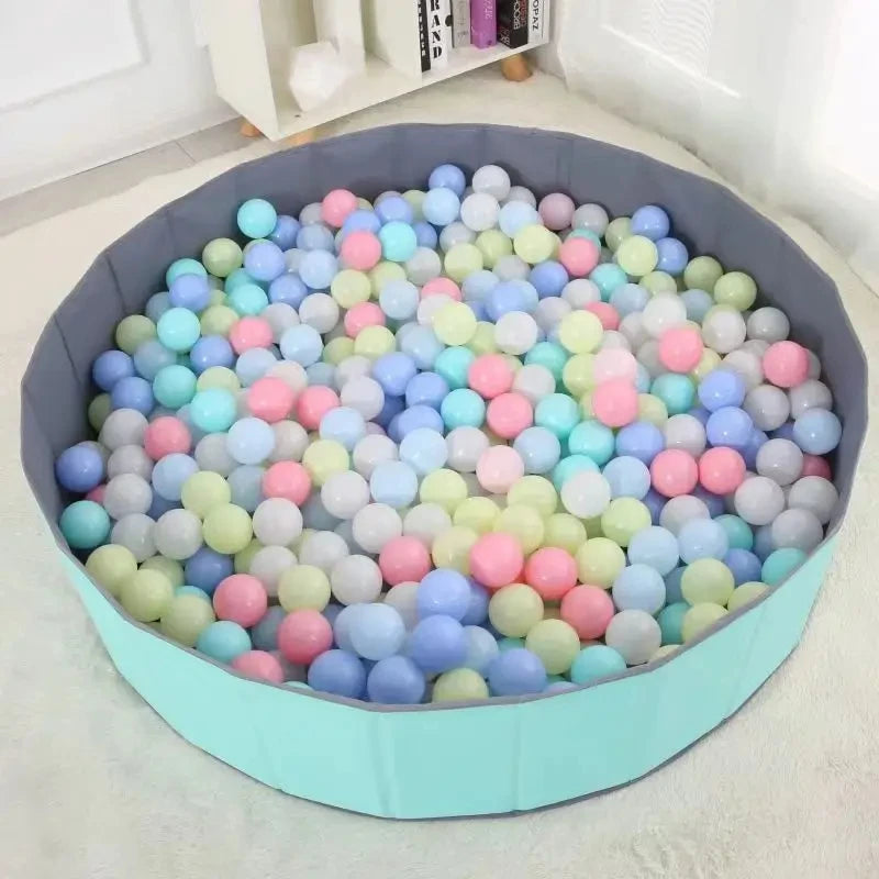 100PCS Outdoor Sport Ball Colorful Soft Water Swim Pool Ocean Wave Ball Baby Eco-Friendly Stress Air Ball Tent Toys