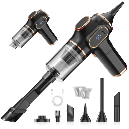 ABS Wireless Car Vacuum Cleaner | High Power Cordless Vacuum