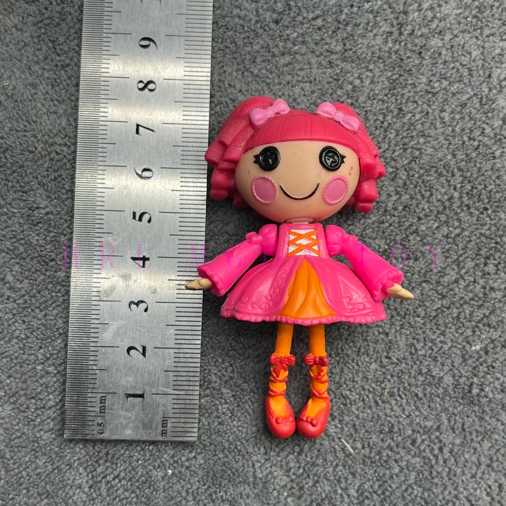 Original 8-10cm Can Choose Lalaloopsy Little Sister and Pet Dolls PVC Holiday Gift Collection Pvc Toys