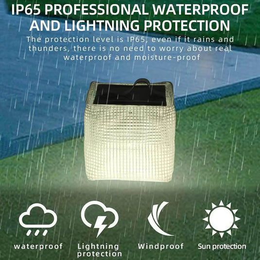 Portable Solar Camping Light, Rechargeable LED Camping Lantern, Lightweight Hanging Outdoor Light
