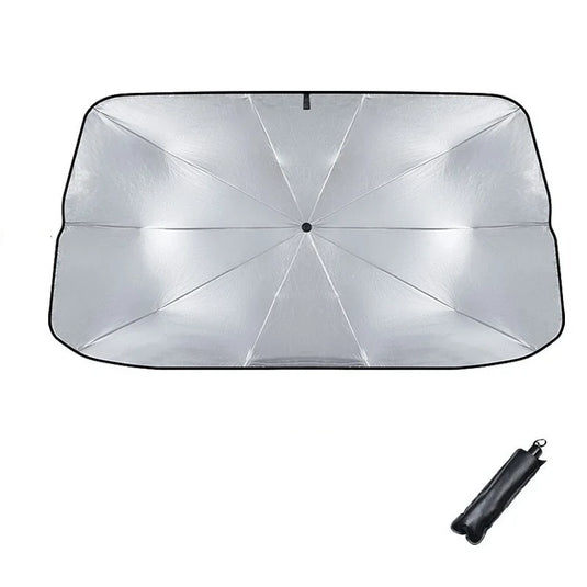 Retractable Car Sunshade | Front Windshield Heat Insulation