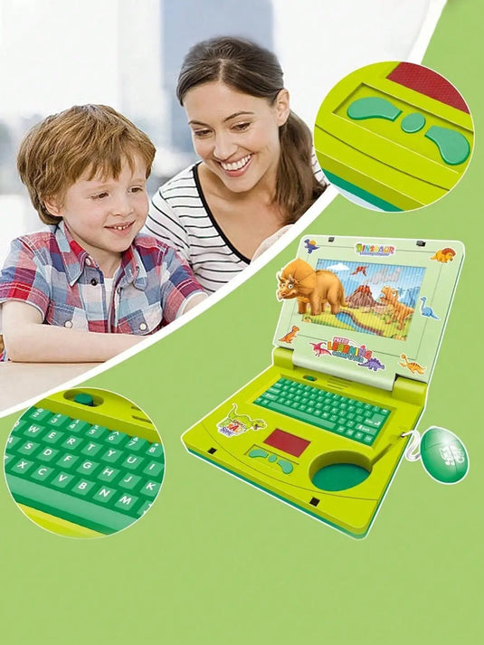 Kids Educational LED Music Laptop Toy – Electronic Learning Computer for Toddlers & Children