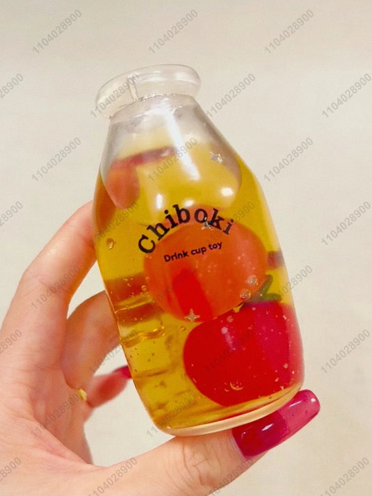Boba Tea Stress Ball Bubble Tea Fidget Toy Water Bottle Squishy ASMR Anti Stress Funny Novelty Toy Toys For Girl antiestrés