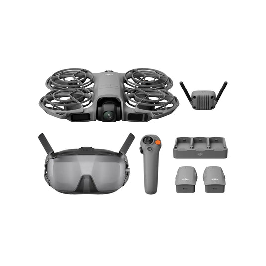 DJI Neo 2 Motion Fly More Combo With RC Motion 3 & Goggles N3 Neo 2 DJI Camera Drones Stable Transmission With Digital Transceiver FPV Flying 4K Drone for Beginners With 3x Batteries