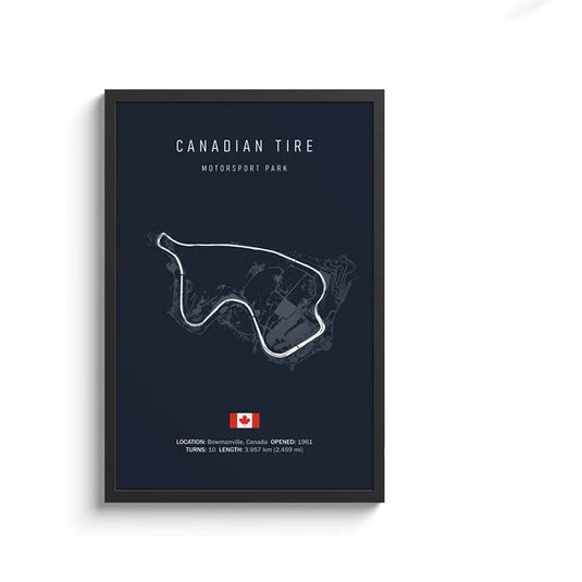 F1 Imola Circuit Canvas Wall Art, Formula 1 Motorsport Track Poster, Nordic Racing Canvas
