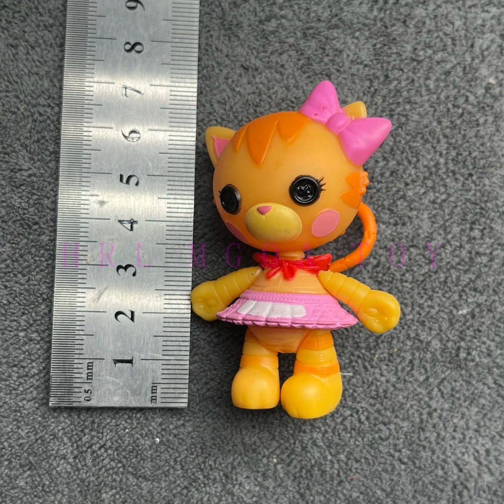 Original 8-10cm Can Choose Lalaloopsy Little Sister and Pet Dolls PVC Holiday Gift Collection Pvc Toys