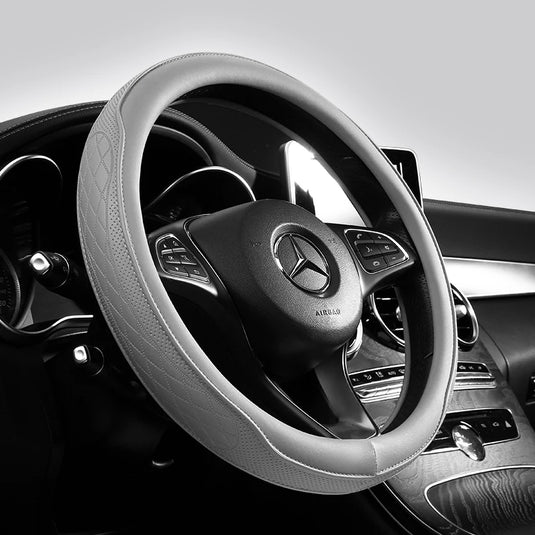 Napa Leather Steering Wheel Cover | 14.5–15 Inch