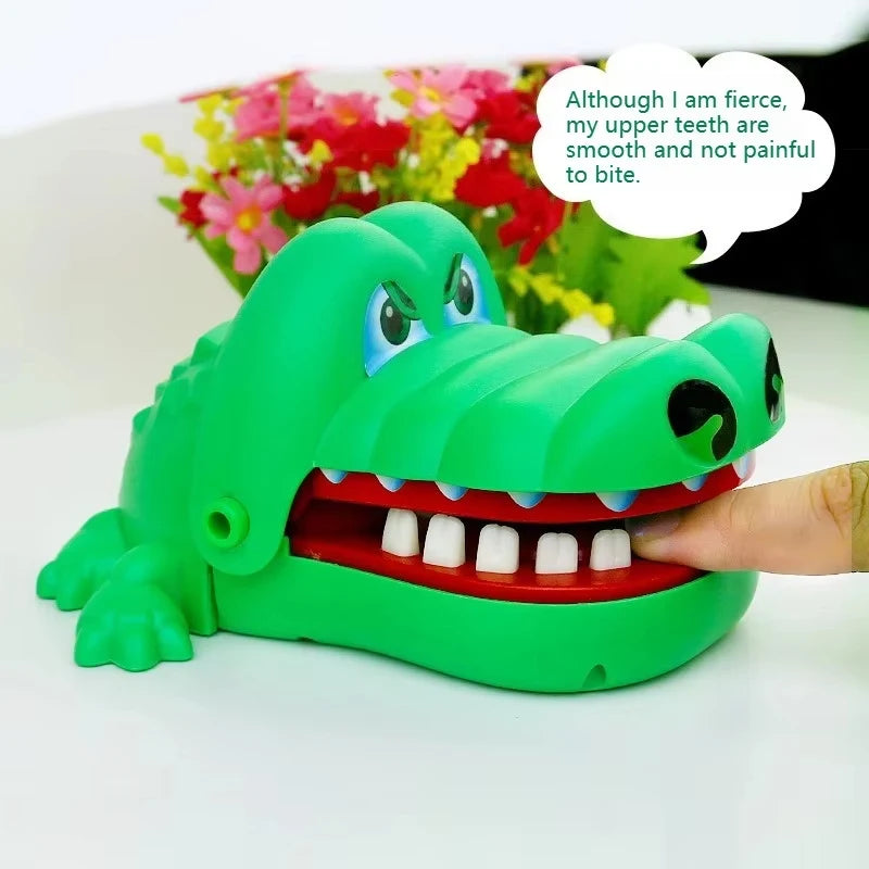 Bite Finger Crocodile Pinch Toy Classic Family Games Party Mischief Children's Lucky Games Stress Relief Toy Party Gifts New