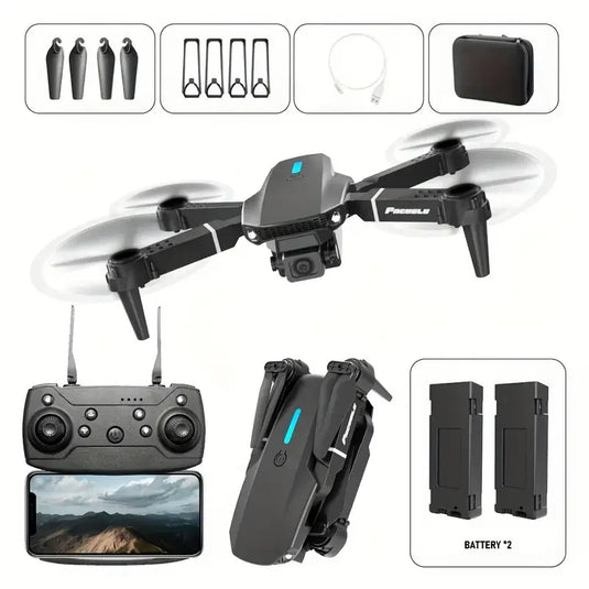 NEW Drone 4K Professinal With  Wide Angle Dual HD Camera,Foldable RC Helicopter WIFI FPV Height Hold Gifts Toys