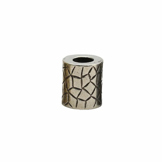 3 Styles Brass Hammer Texture Pattern Cylinder EDC Knife Beads Paracord Lanyard Pendants DIY Outdoor Umbrella Rope Accessories ﻿